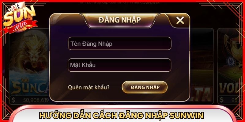 Hướng dẫn cách đăng nhập Sunwin nhanh chóng và mượt mà