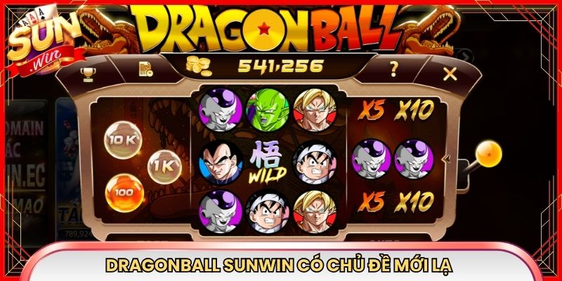 Dragonball Sunwin có  chủ đề mới lạ