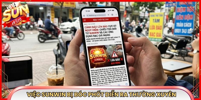 Việc Sunwin bị bóc phốt diễn ra thường xuyên